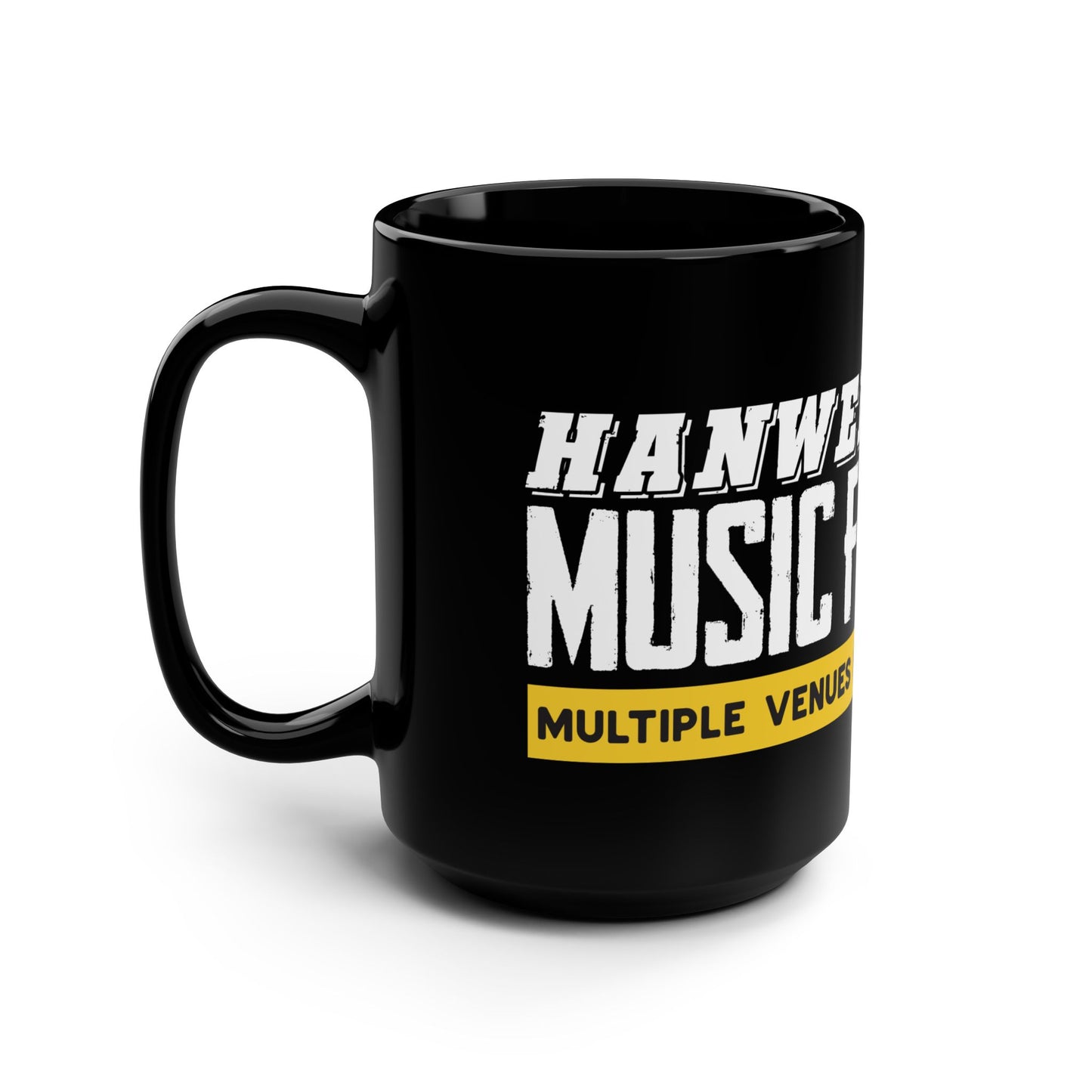 Black Mug, 15oz