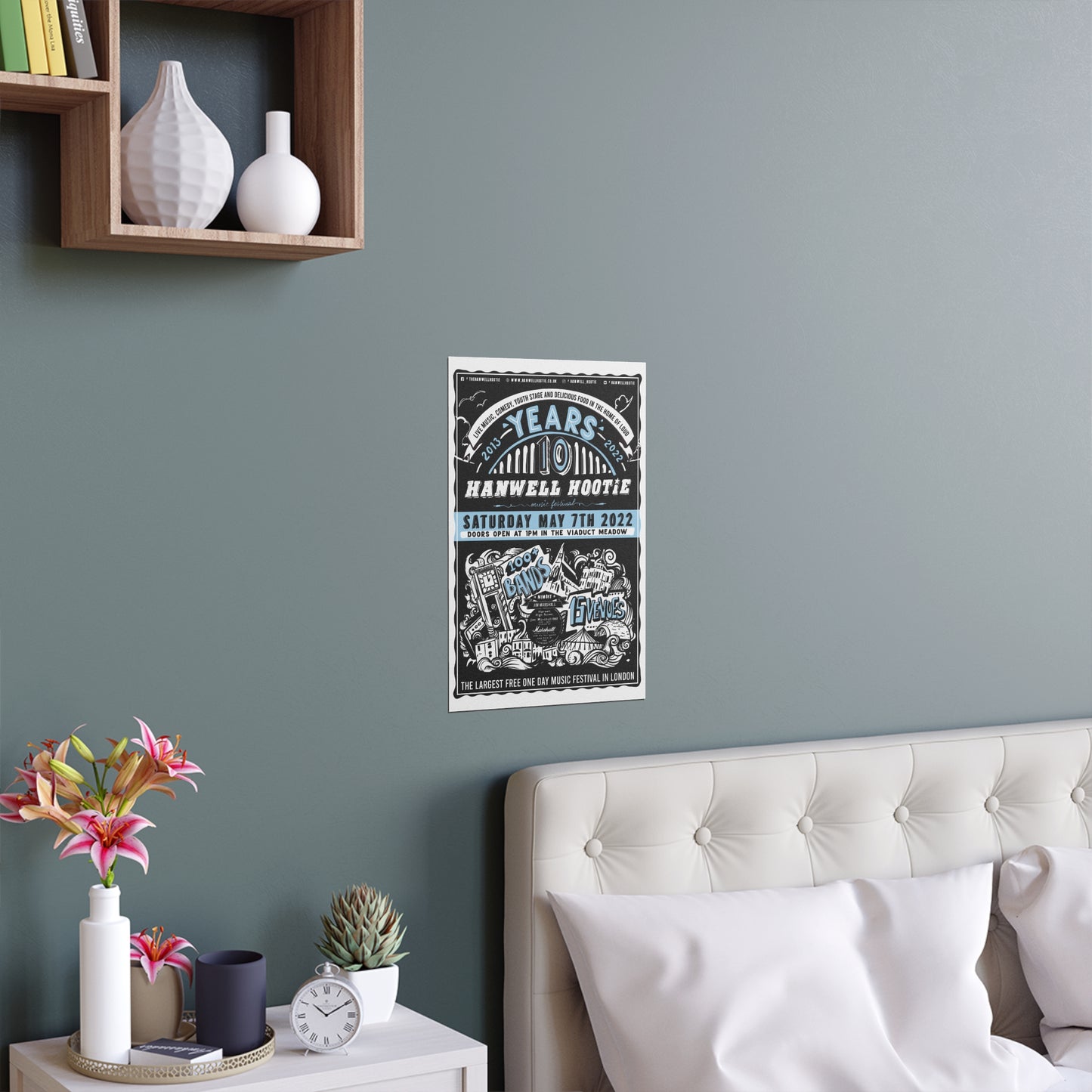 2022 - Hanwell Hootie Silk Print