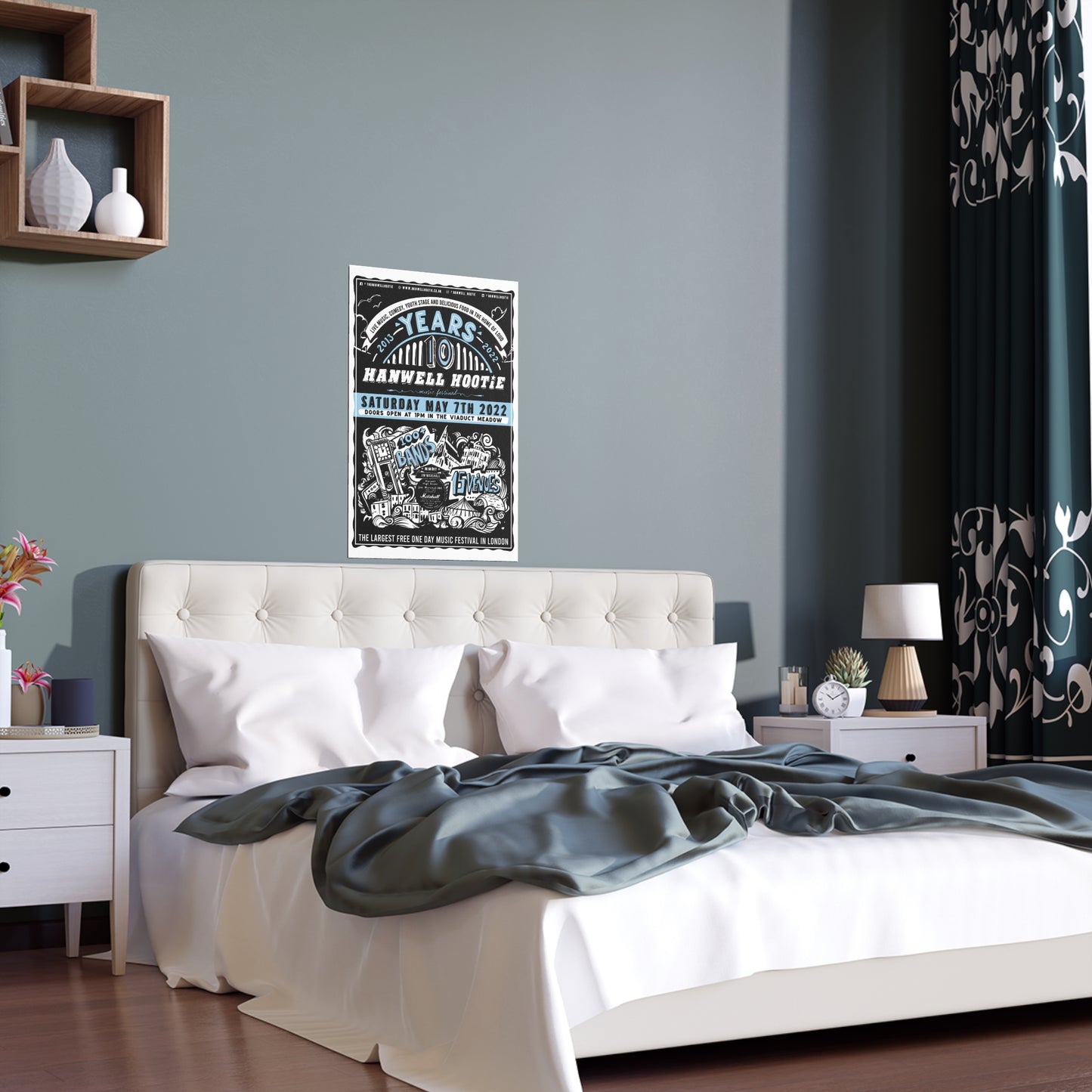 2022 - Hanwell Hootie Silk Print