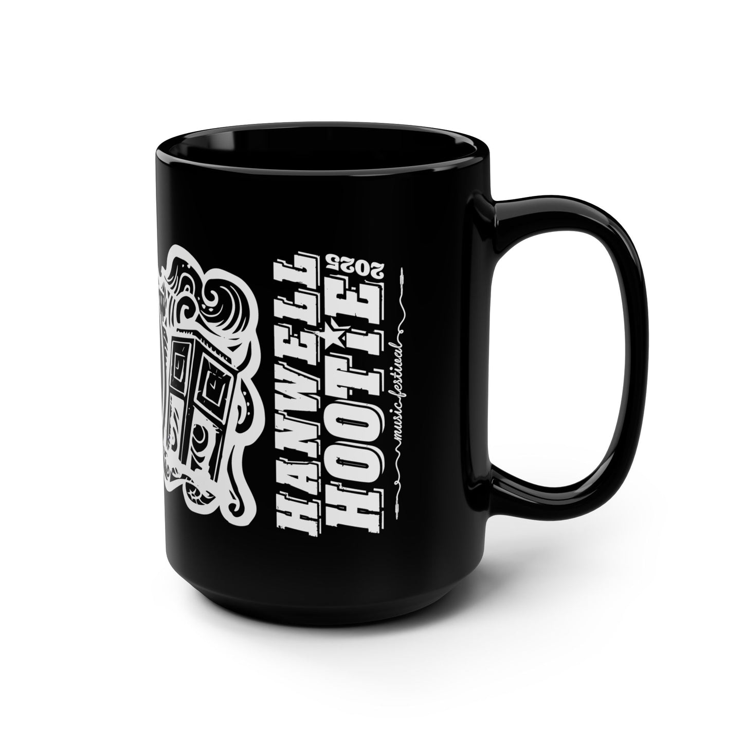 Hanwell Black Mug, 15oz