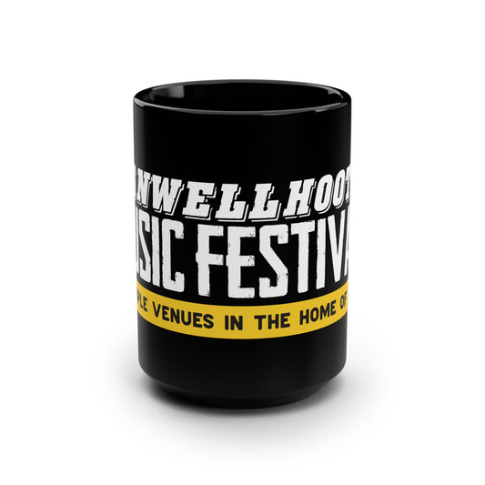 Black Mug, 15oz